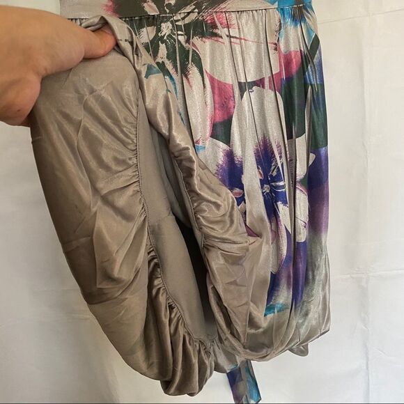 LA BELLE Womens Multicolored Silky Sequin Formal - Picture 5 of 11